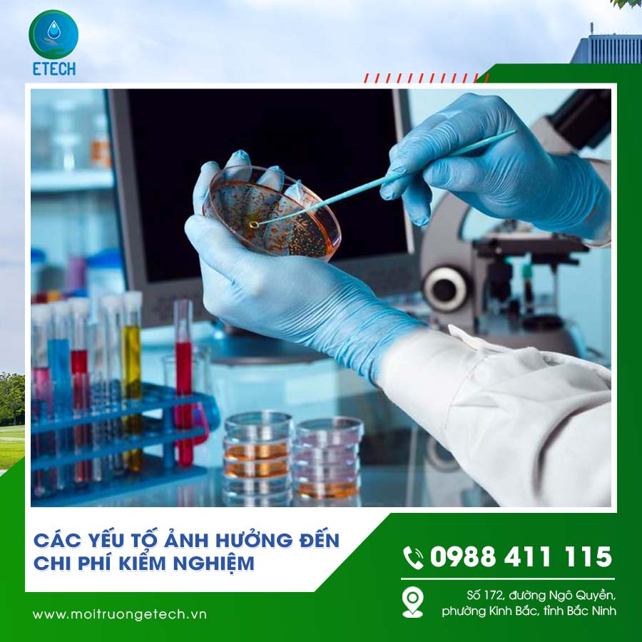 Các yếu tố ảnh hưởng đến chi phí kiểm nghiệm thực phẩm
