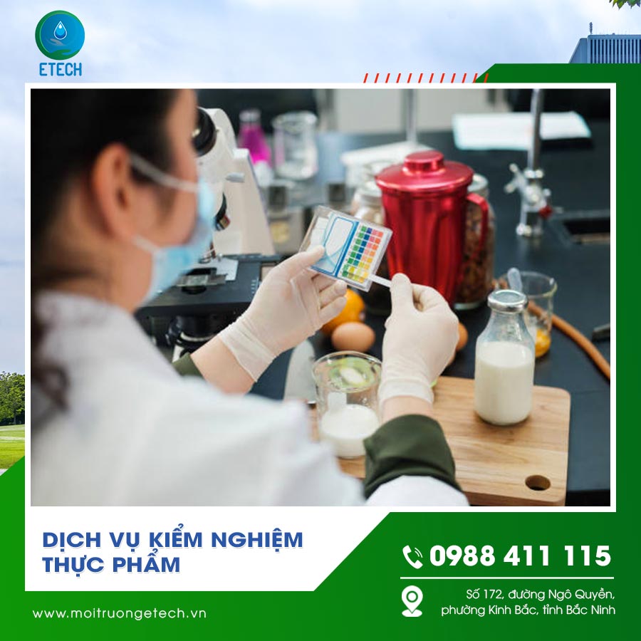 Dịch vụ kiểm nghiệm thực phẩm