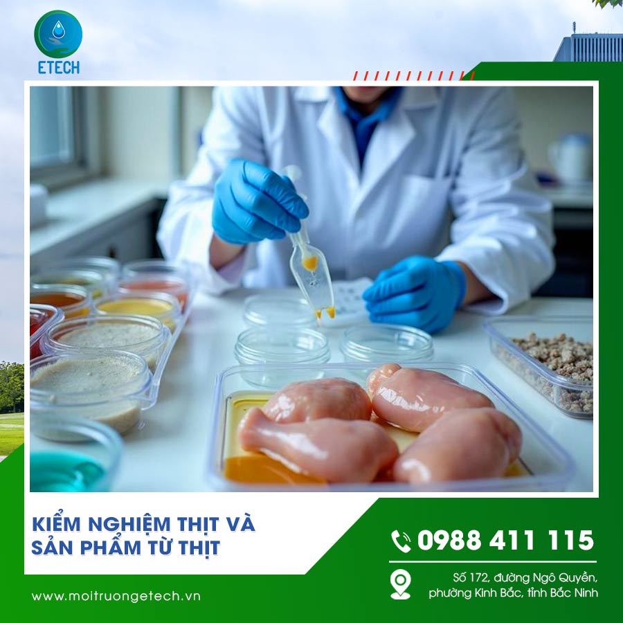 Kiểm nghiệm thịt và sản phẩm từ thịt