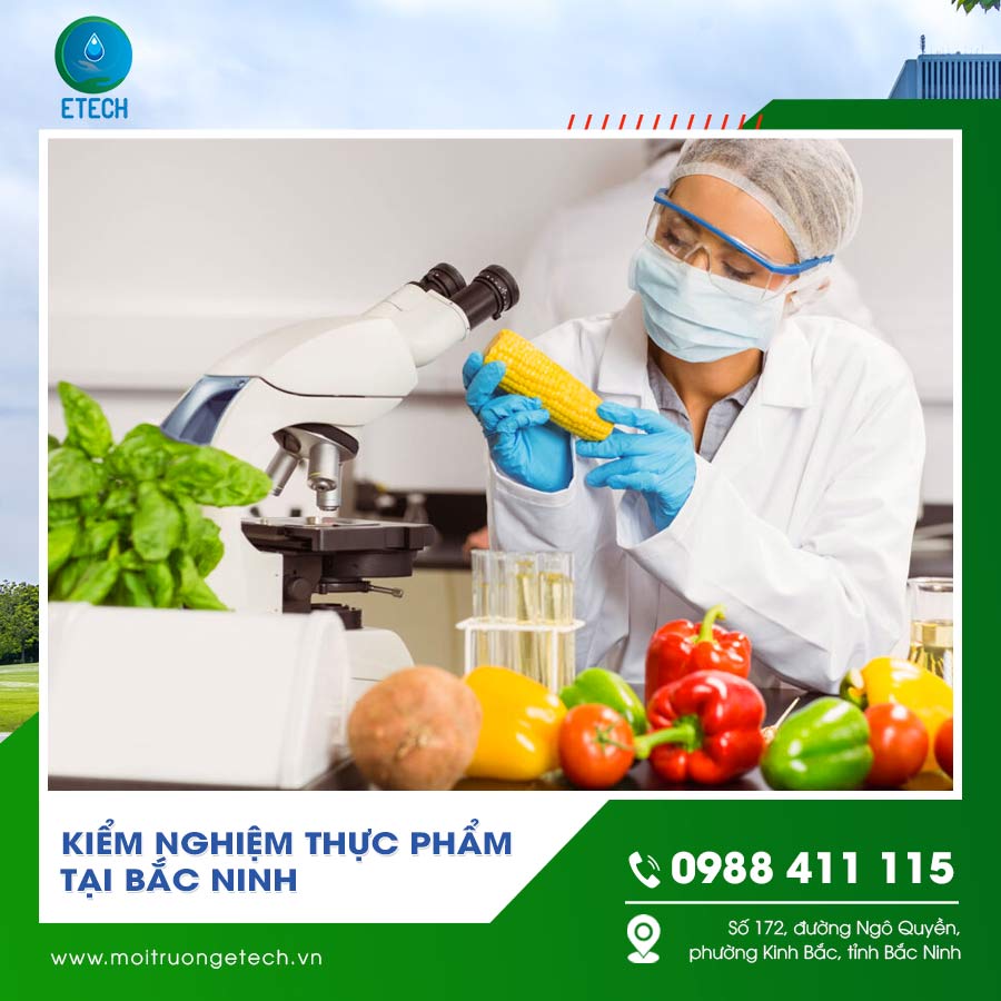 Kiểm nghiệm thực phẩm tại Bắc Ninh
