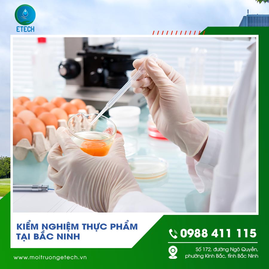 Kiểm nghiệm thực phẩm tại Bắc Ninh