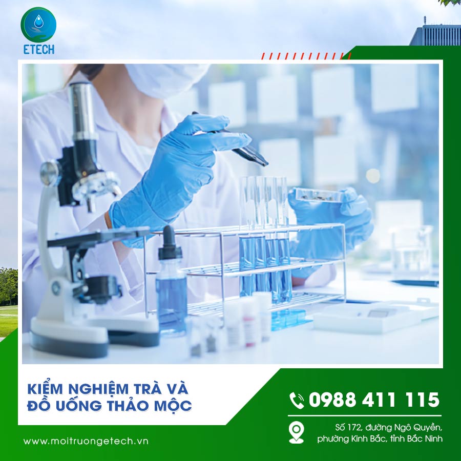 Kiểm nghiệm trà và đồ uống thảo mộc
