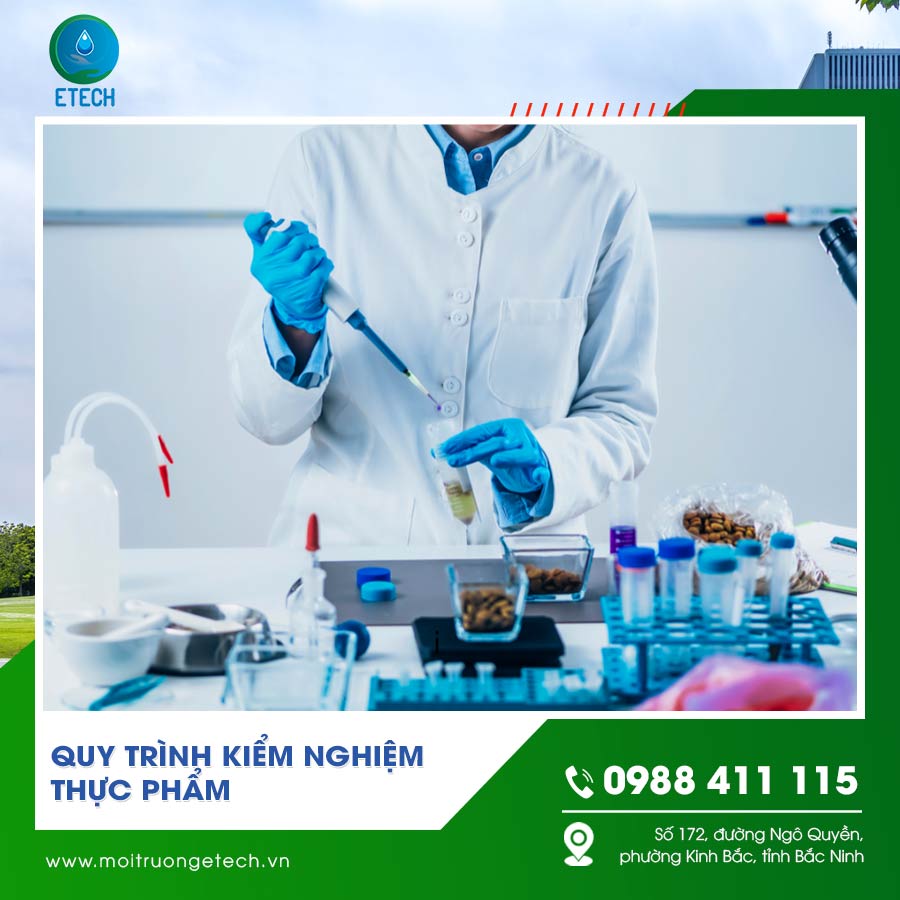 Quy trình kiểm nghiệm thực phẩm