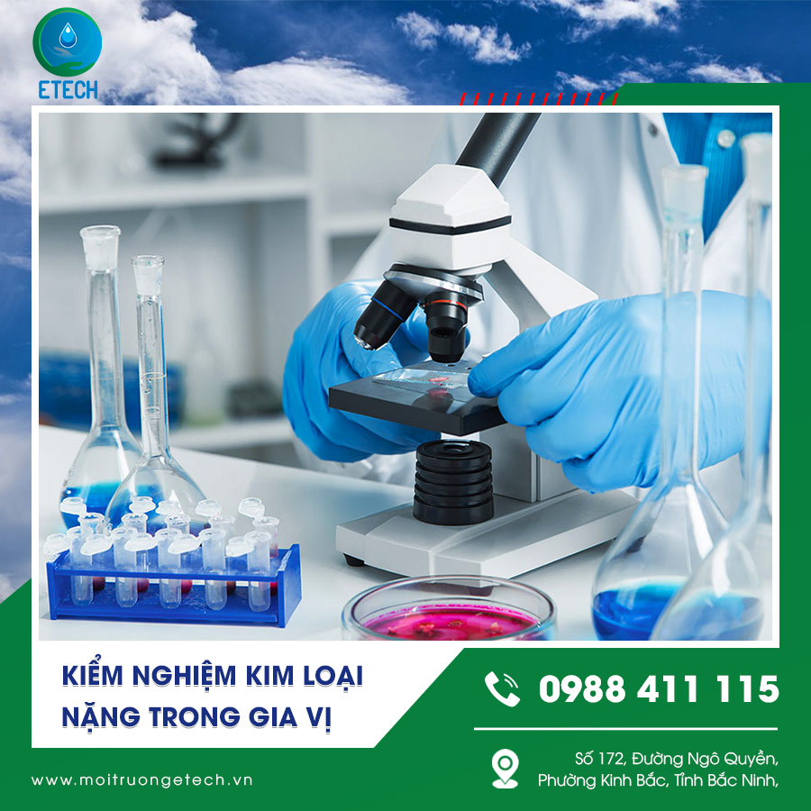 Phân tích kiểm tra kim loại nặng trong gia vị Phân tích kiểm tra kim loại nặng trong gia vị
