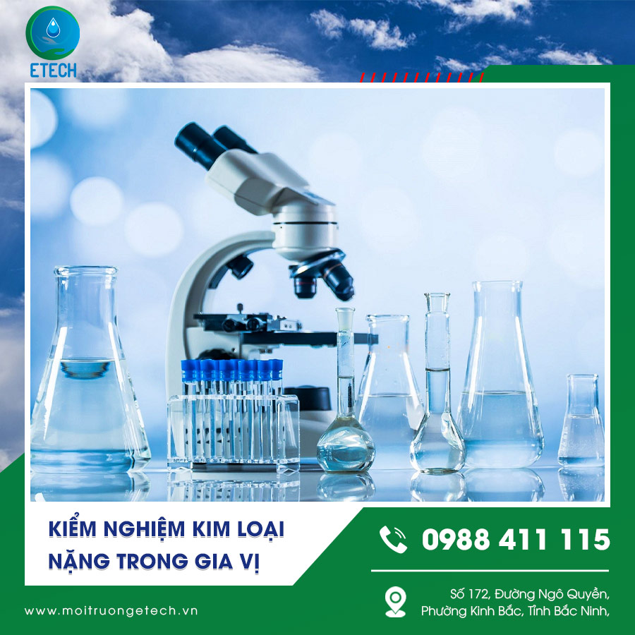 Kiểm nghiệm chì và cadimi trong gia vị Kiểm nghiệm chì và cadimi trong gia vị